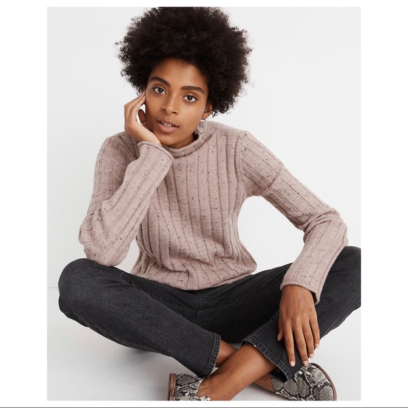 Madewell Sweaters - NEW Madewell Donegal Evercrest Turtleneck Sweater